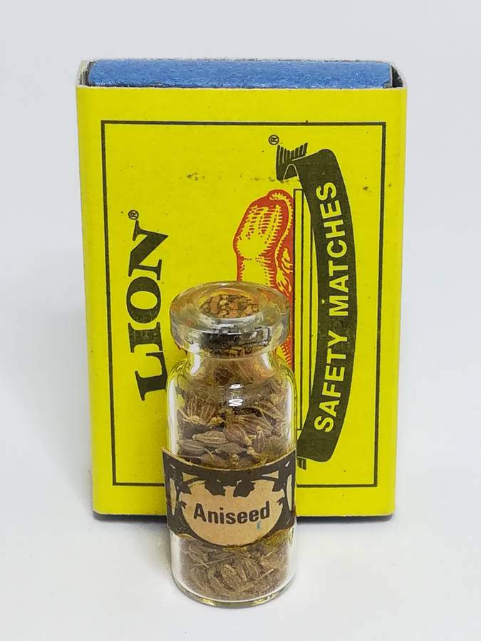 Miniature Bottle Aniseed (Miniature, suitable for printer's tray)