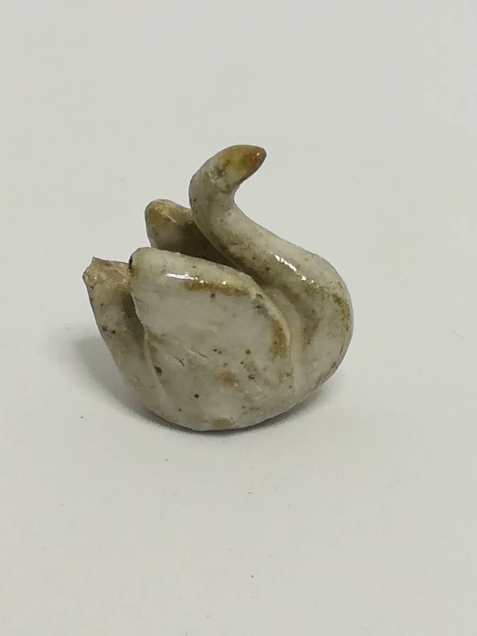 Miniature Ceramic Grey Swan (Miniature, suitable for printer's tray)