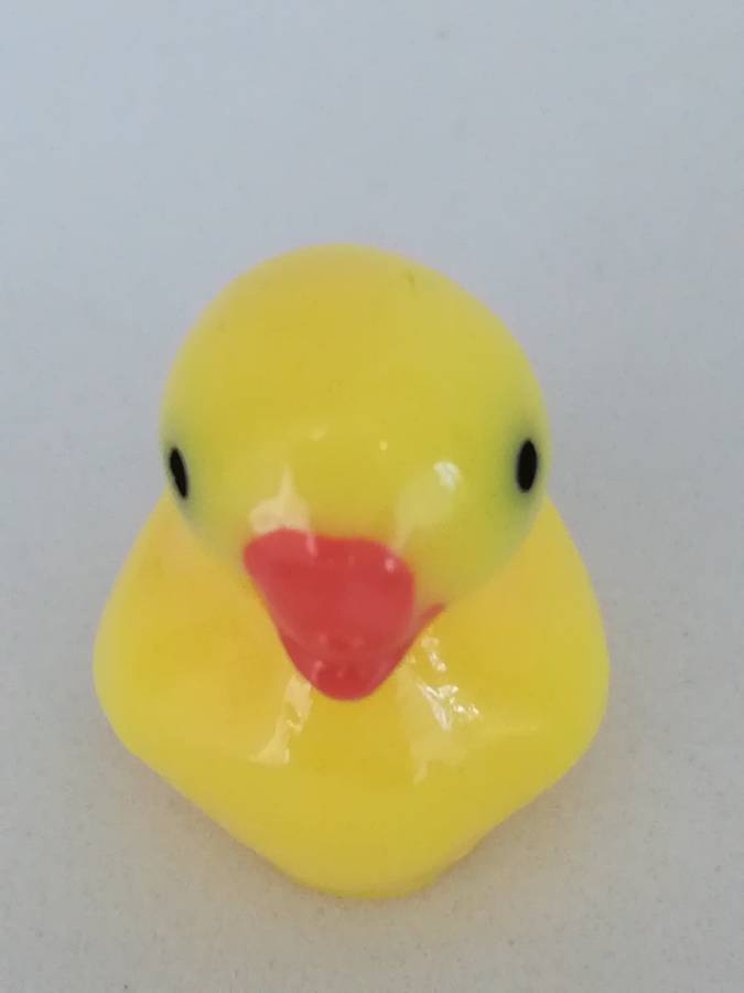 Miniature Yellow Duck (Miniature, suitable for printer's tray)