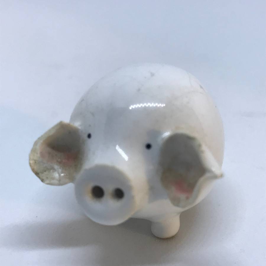 Miniature Ceramic Pig (Miniature, suitable for printer's tray)