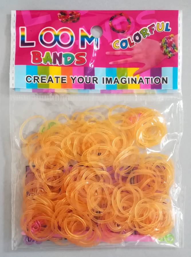 Loom Bands: Light Orange