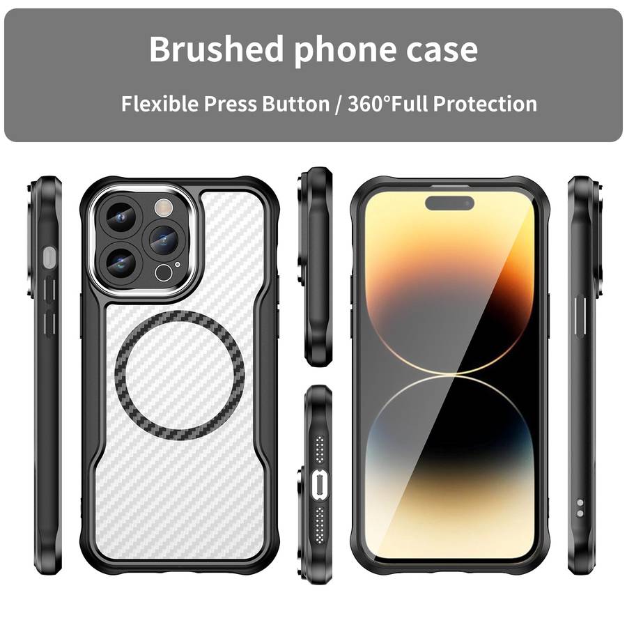 CarboArmor MagSafe Cover For iPhone 14/14 Plus/14 Pro/14 Pro Max