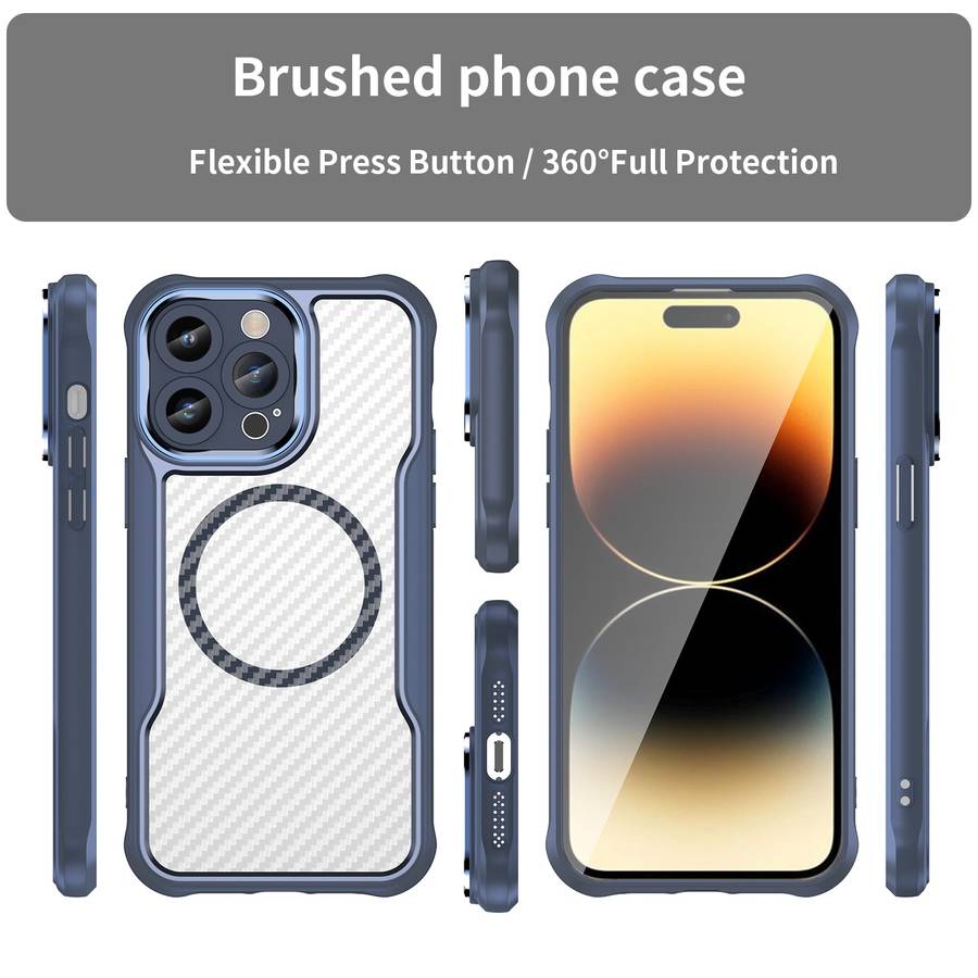 CarboArmor MagSafe Cover For iPhone 14/14 Plus/14 Pro/14 Pro Max
