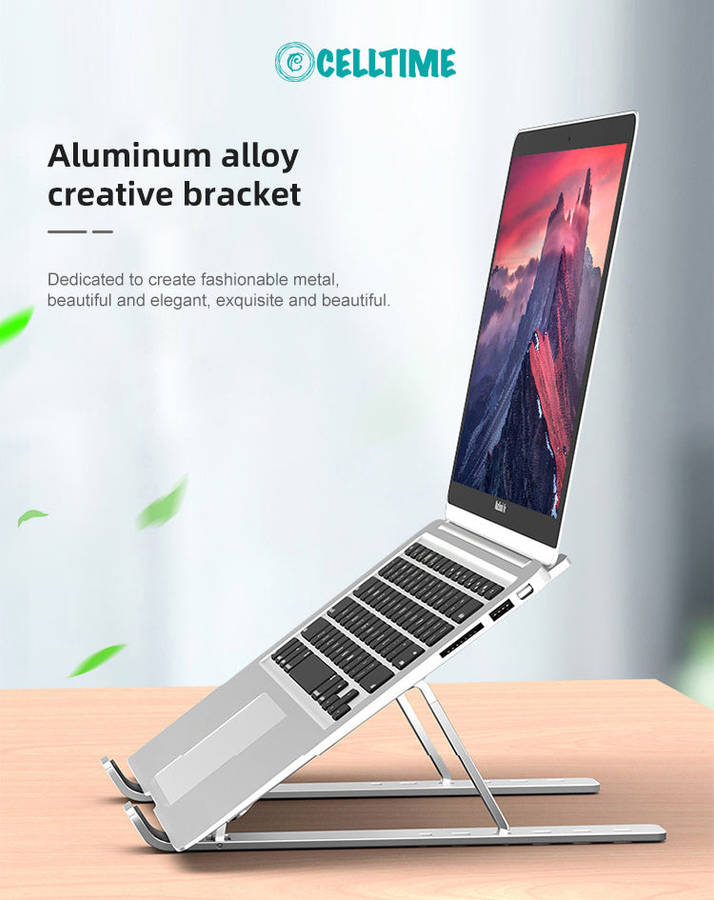 X-Stand Adjustable Aluminium Foldable Cooling Portable Laptop / Tablet Stand