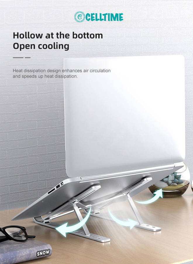 X-Stand Adjustable Aluminium Foldable Cooling Portable Laptop / Tablet Stand