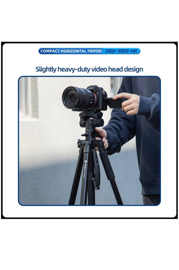 Fotopro Compact Versatile Horizontal Tripod / Monopod Stand - DIGI-1003 HR
