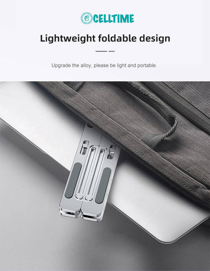 X-Stand Adjustable Aluminium Foldable Cooling Portable Laptop / Tablet Stand