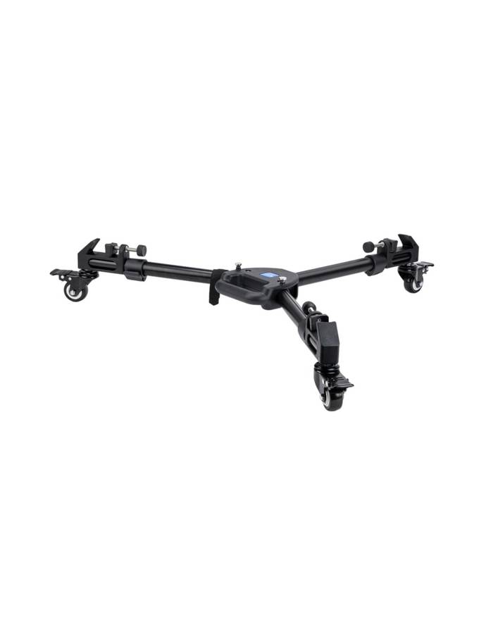 Fotopro Heavy Duty Adjustable Tripod Dolly Base Stand -Fire Wheels DP-2