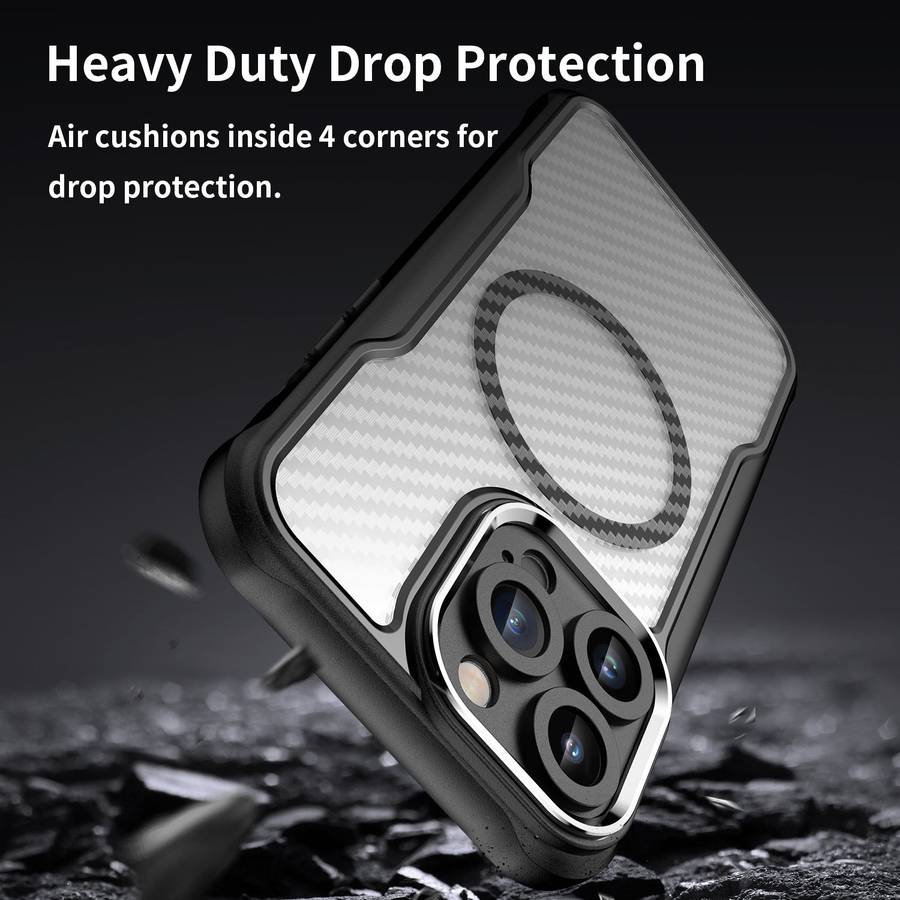 CarboArmor MagSafe Cover For iPhone 14/14 Plus/14 Pro/14 Pro Max