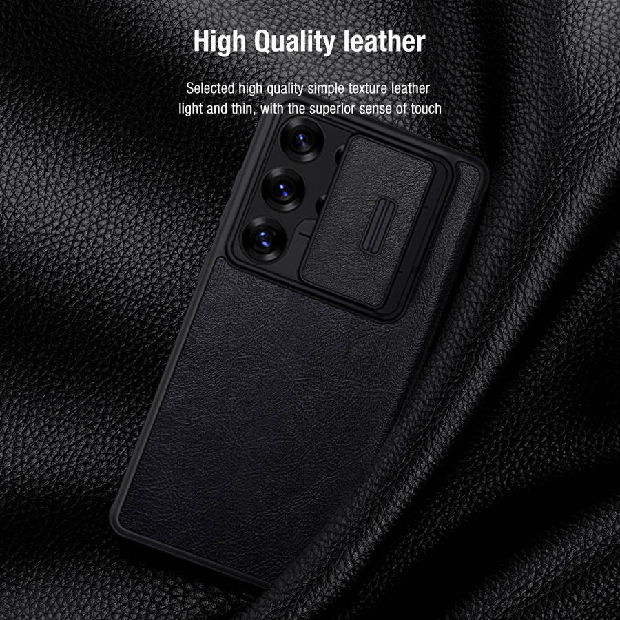 Nillkin Samsung Galaxy S25 Ultra Qin Pro Leather Cover Shockproof Case