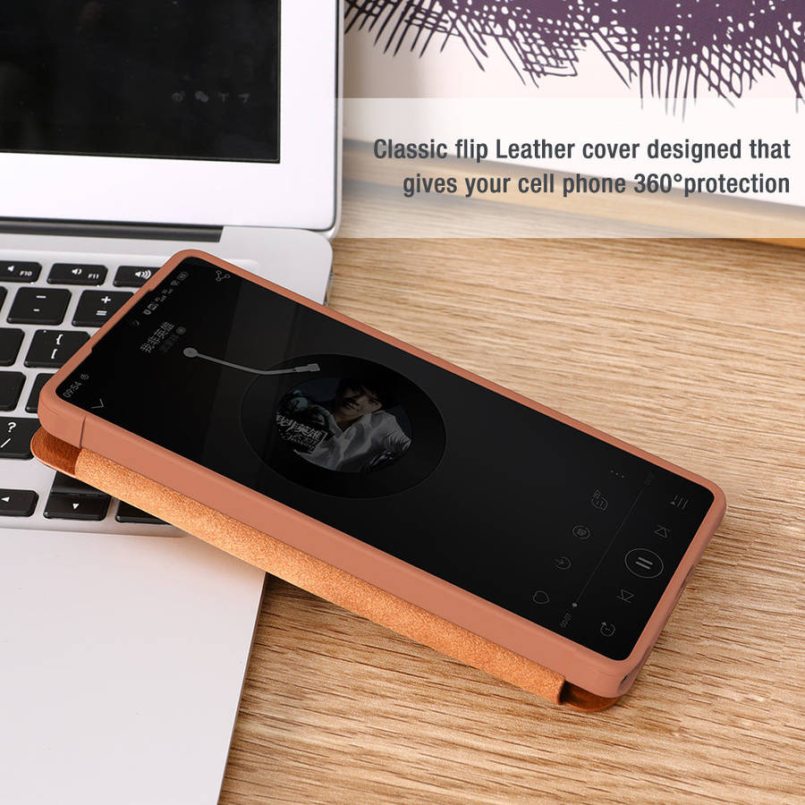 Nillkin Samsung Galaxy S25 Ultra Qin Pro Leather Cover Shockproof Case