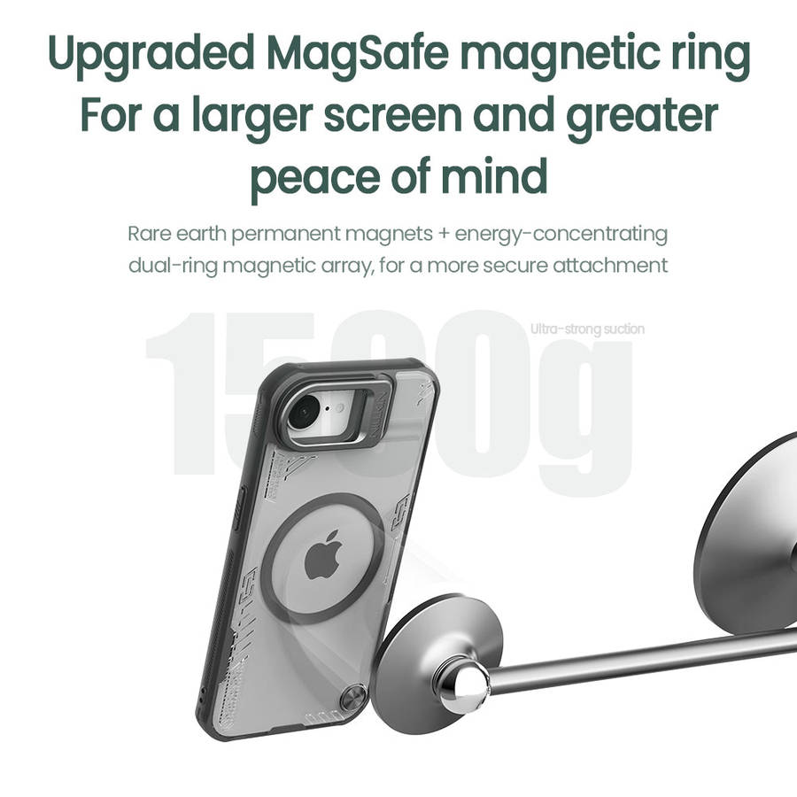 Nillkin Iceblade Prop MagSafe Shockproof Cover for iPhone 16e Cover