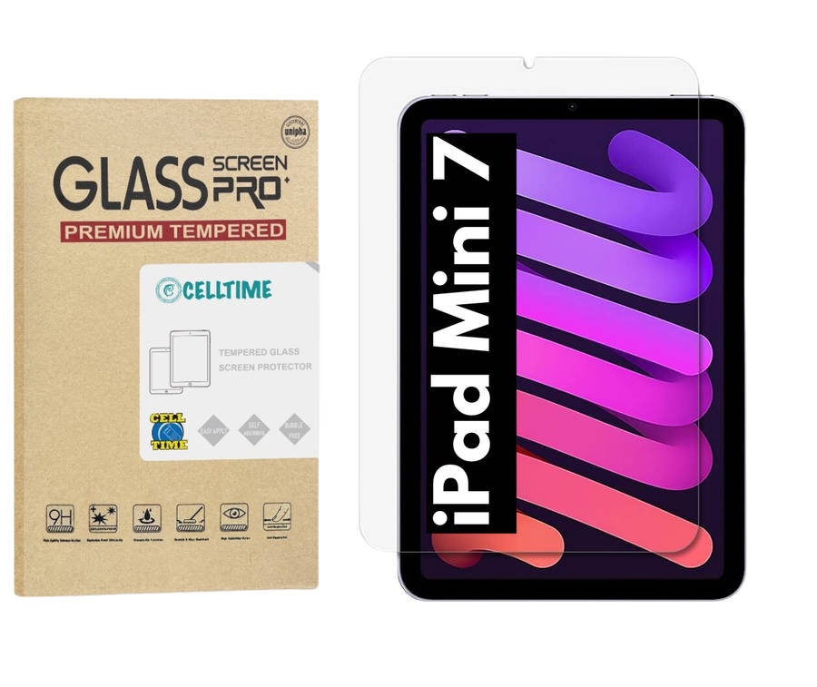 iPad Mini 7 (8.3") (A17 Pro) Tempered Glass Screen Guard
