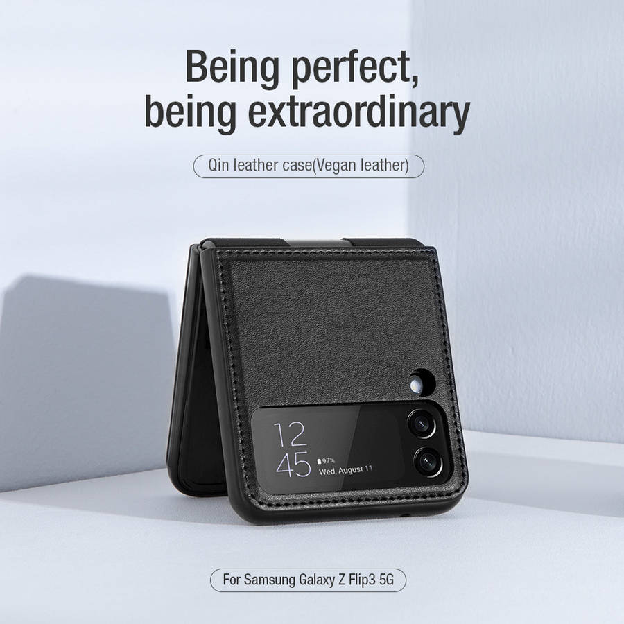 Nillkin Qin Leather Case for Samsung Galaxy Z Flip 3 5G