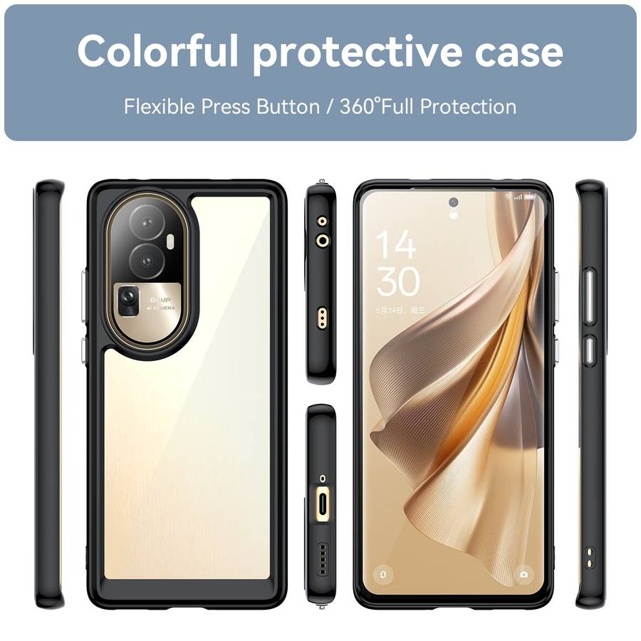 Oppo Reno10 Pro Plus Shockproof Candy Clear Cover