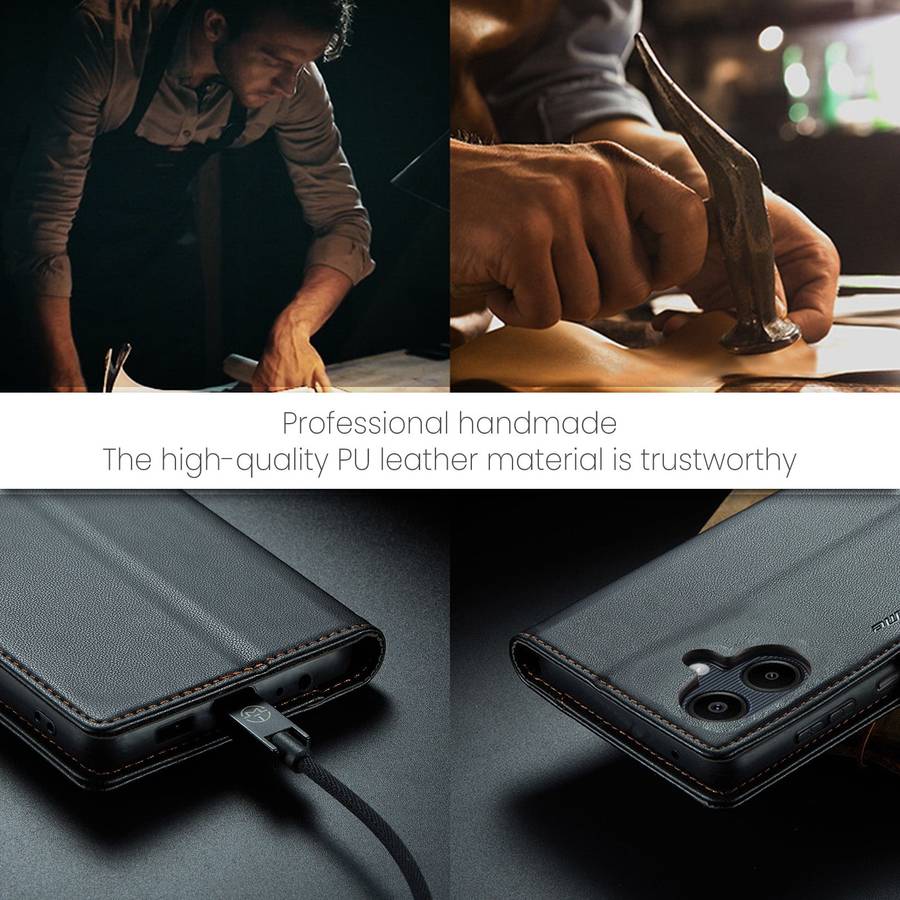 Retro Flip Leather Wallet Cover for Samsung Galaxy A06