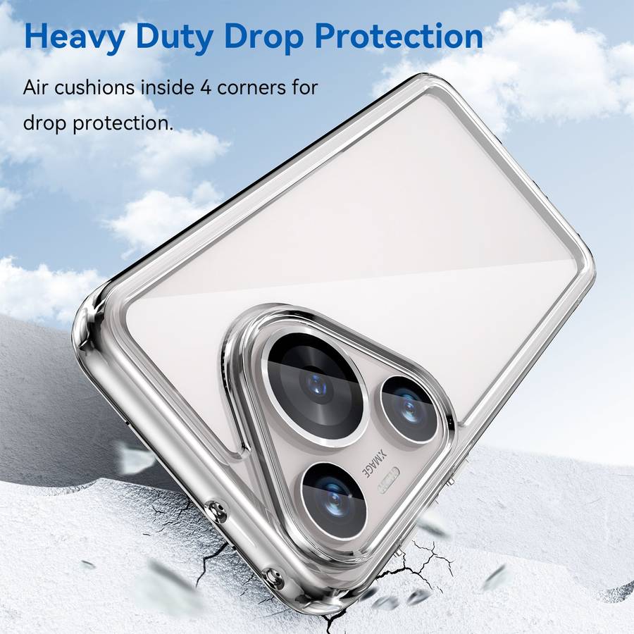 Huawei P70 Pro Candy Clear Case Shockproof Cover