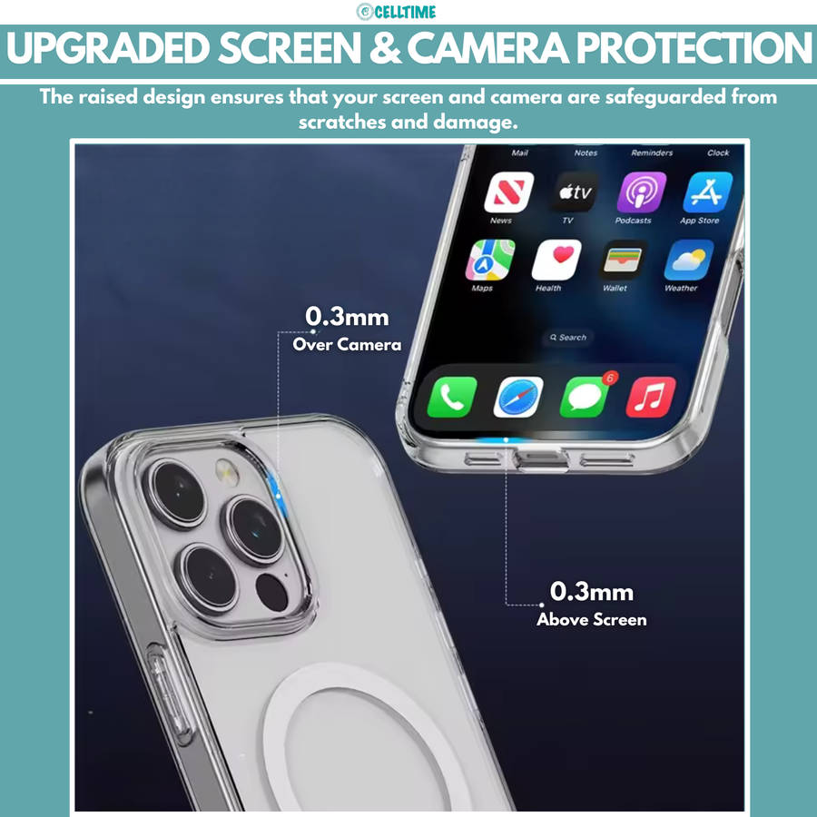 MagSafe Case for iPhone 16/ 16 Plus /16 Pro /16 Pro Max Shockproof Cover