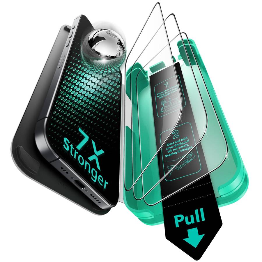ESR Armorite Glass Screen Protector Compatible With iPhone 17 - 3 Pack
