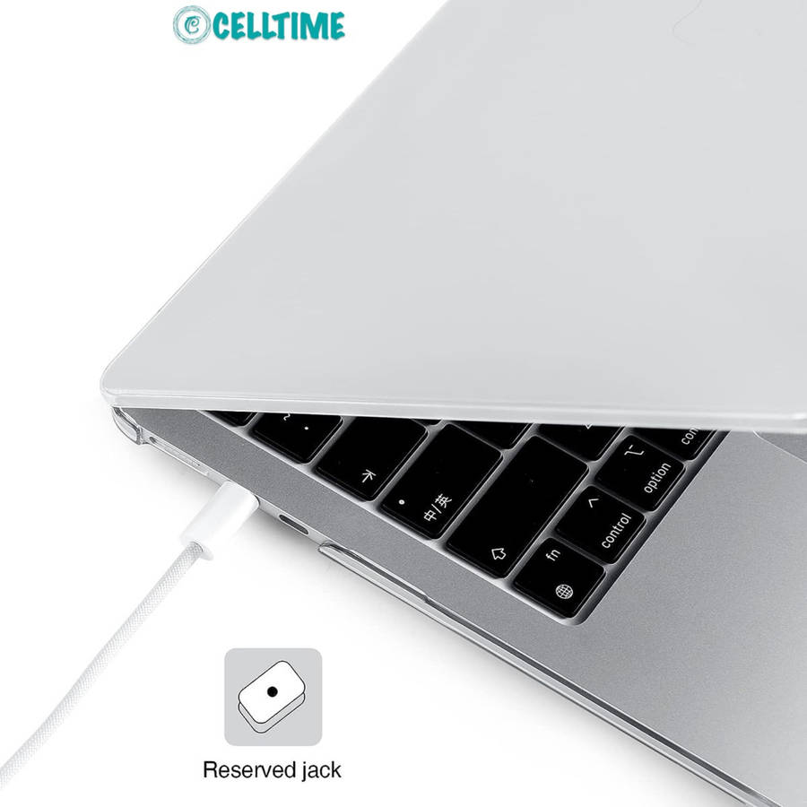 CellTime Case Compatible with MacBook Pro 16-inch (M5 Max) Clear Cover