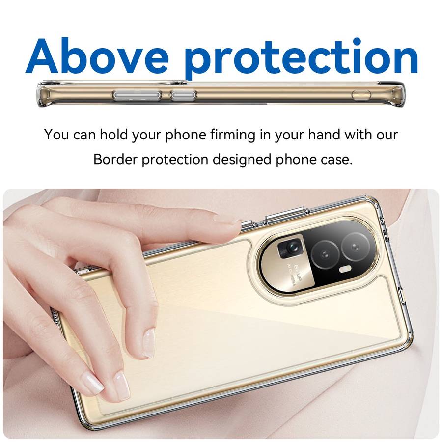 Oppo Reno10 Pro Plus Shockproof Candy Clear Cover