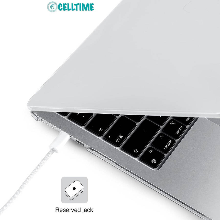 CellTime Case Compatible with MacBook Air 15-inch (M5) 2026 Clear Cover