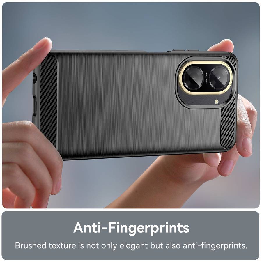 CellTime Case Compatible with Redmi A5 Carbon Fiber Design Shockproof Cover