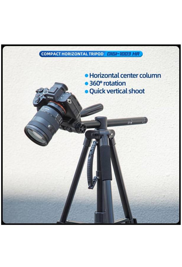 Fotopro Compact Versatile Horizontal Tripod / Monopod Stand - DIGI-1003 HR