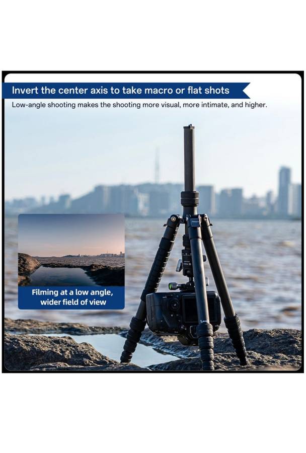 Fotopro Portable Lightweight Camera Tripod Stand - X-Go Gecko E 2+42QP