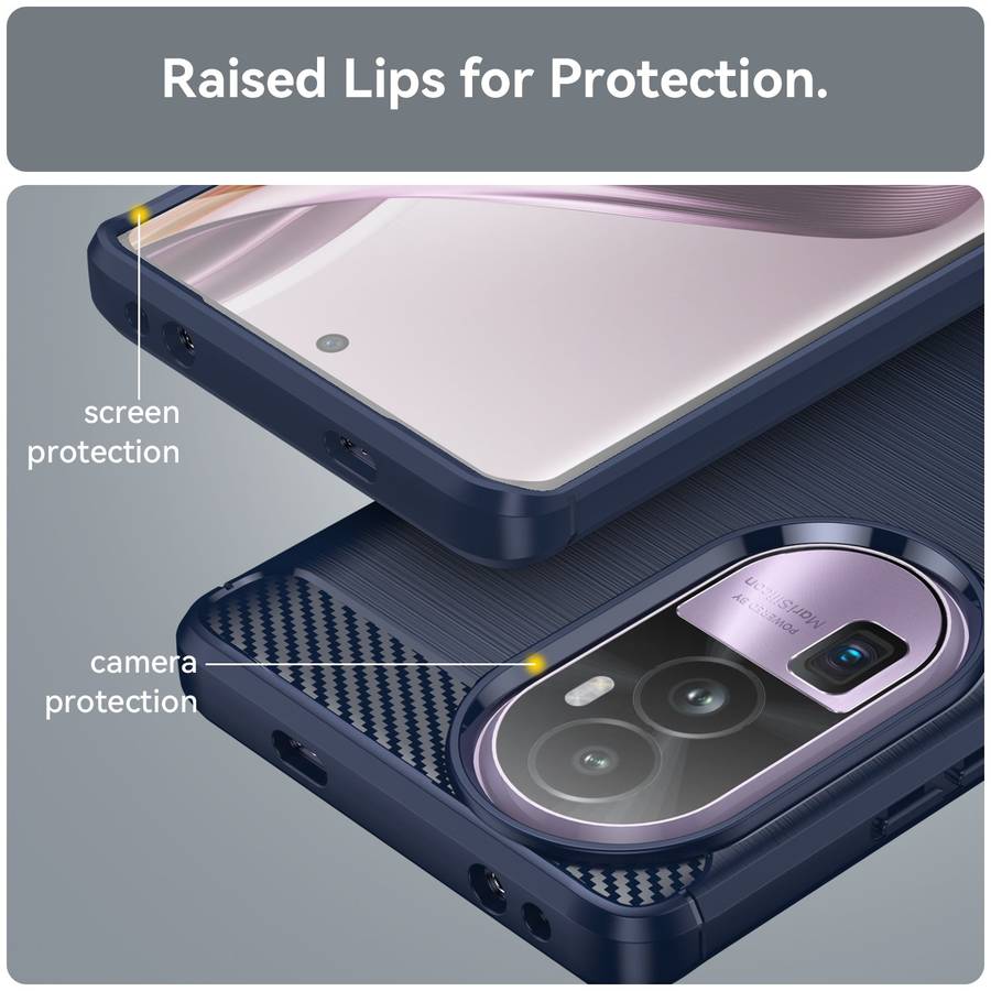 Oppo Reno10 Pro Plus Carbon Fiber Design Cover