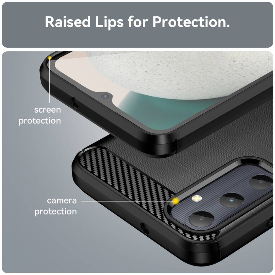 Carbon Fiber Design Case for Samsung Galaxy A05s Shockproof Cover