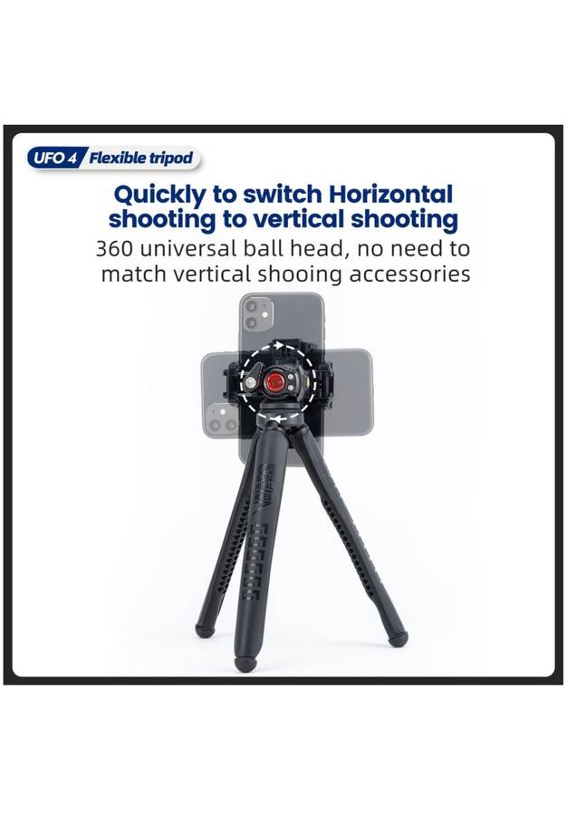 Fotopro Flexible Versatile Table Camera / Smartphone Tripod Stand - UFO-4
