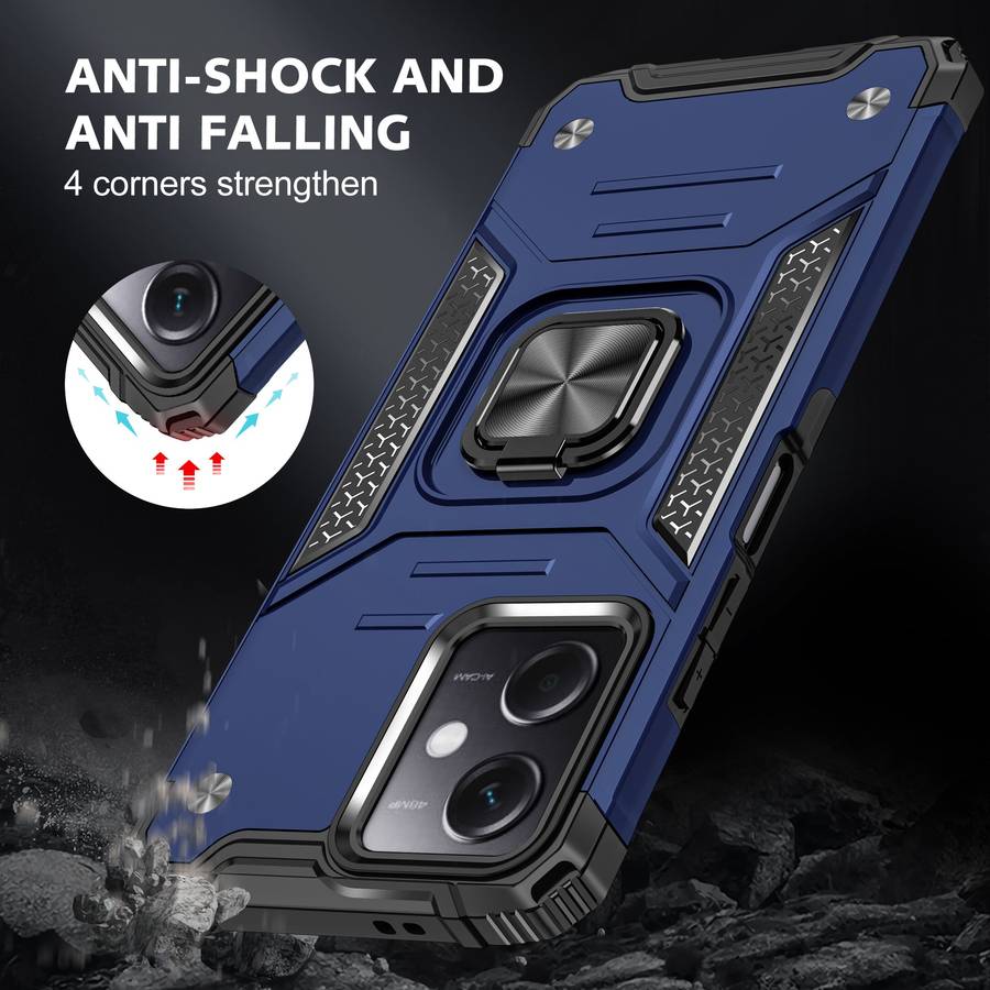 CellTime Shockproof Kemeng Armor Kickstand Cover For Redmi Note 12