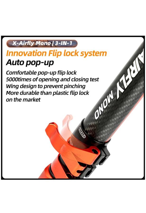 Fotopro x-Airfly Mono Multifunctional Portable Camera Monopod/ Tripod Stand