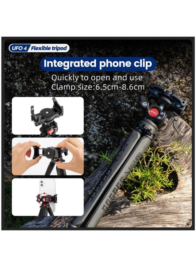 Fotopro Flexible Versatile Table Camera / Smartphone Tripod Stand - UFO-4