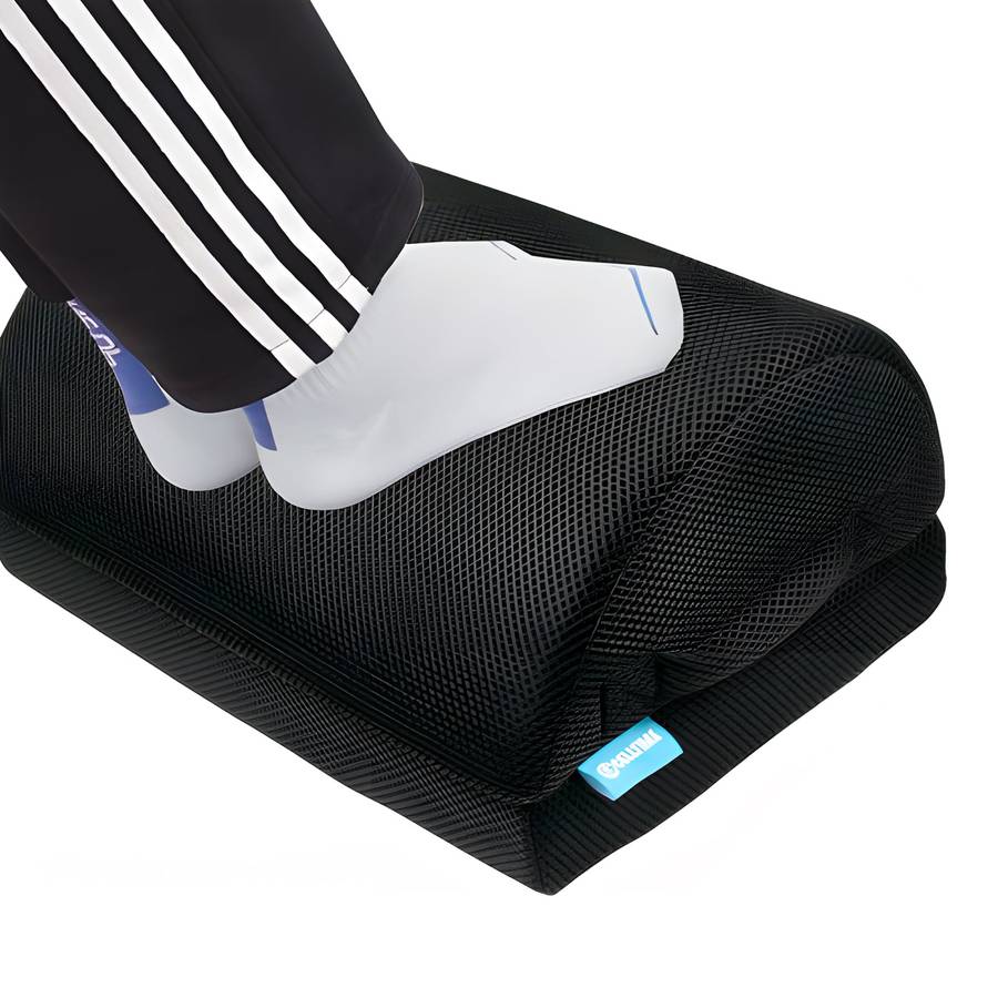 CellTime Height Adjustable Ergonomic Memory Foam Under Desk Footrest