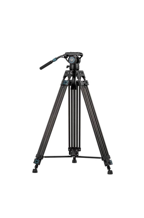 Fotopro Portable Heavy-Duty Fluid Head Video Tripod Stand - DV-3C