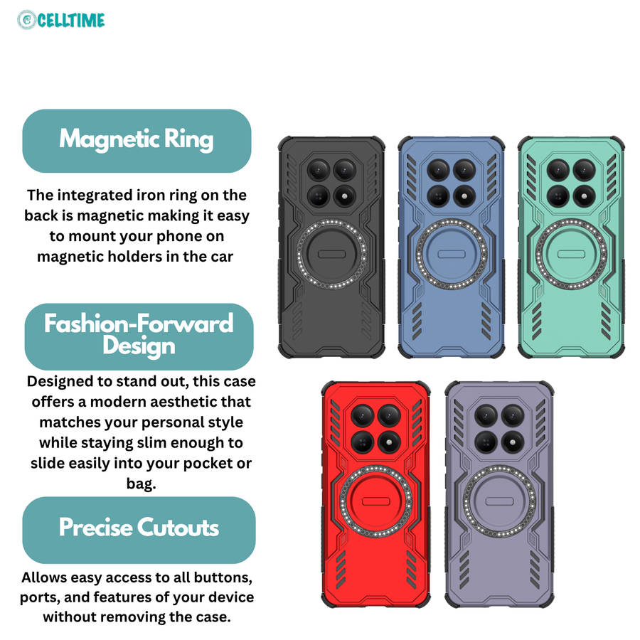 CellTime Case Compatible with Redmi Note 15 4G Wing Shield Shockproof Cover