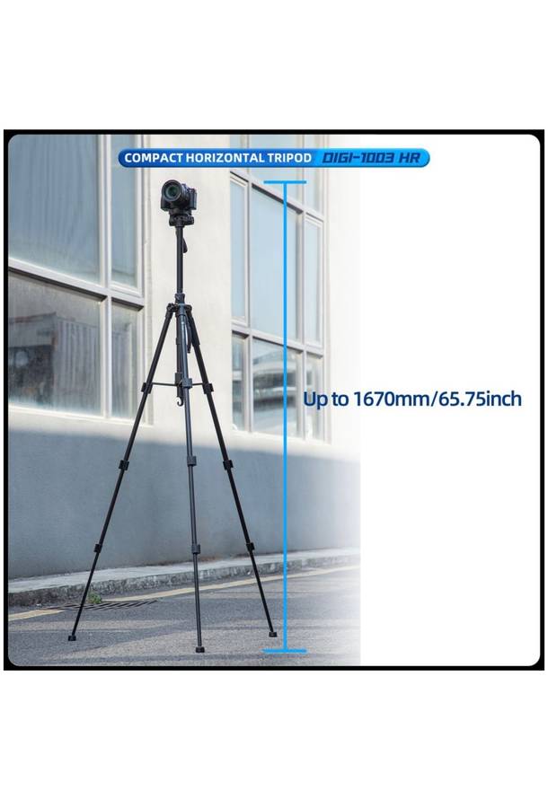 Fotopro Compact Versatile Horizontal Tripod / Monopod Stand - DIGI-1003 HR