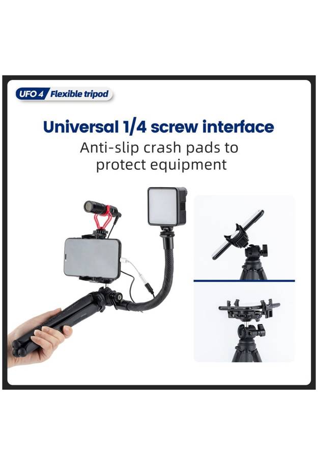 Fotopro Flexible Versatile Table Camera / Smartphone Tripod Stand - UFO-4