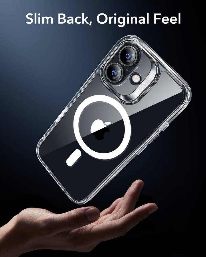 ESR MagSafe Case Set Compatible with iPhone 17 Hybrid Camera Button Cover