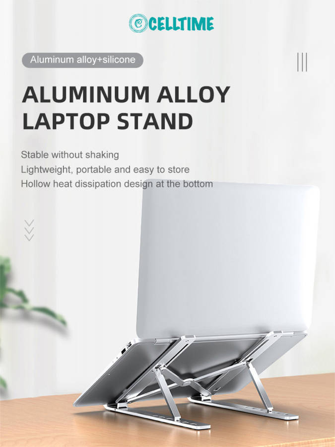 X-Stand Adjustable Aluminium Foldable Cooling Portable Laptop / Tablet Stand