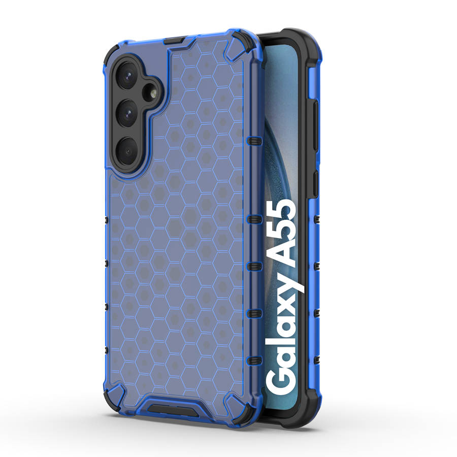 Honeycomb Case for Samsung Galaxy A55 Shockproof Cover