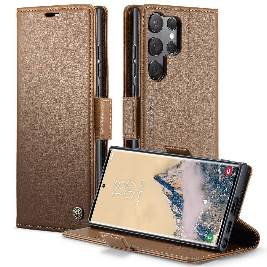 Retro Flip Leather Wallet Cover for Samsung Galaxy S25/S25 Plus/S25 Ultra