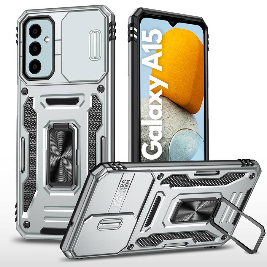 Kejiang Camshield Cover for Samsung Galaxy A15 Shockproof Case