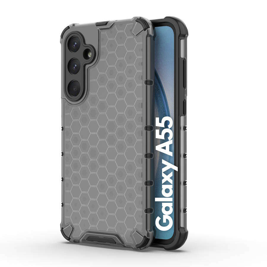 Honeycomb Case for Samsung Galaxy A55 Shockproof Cover