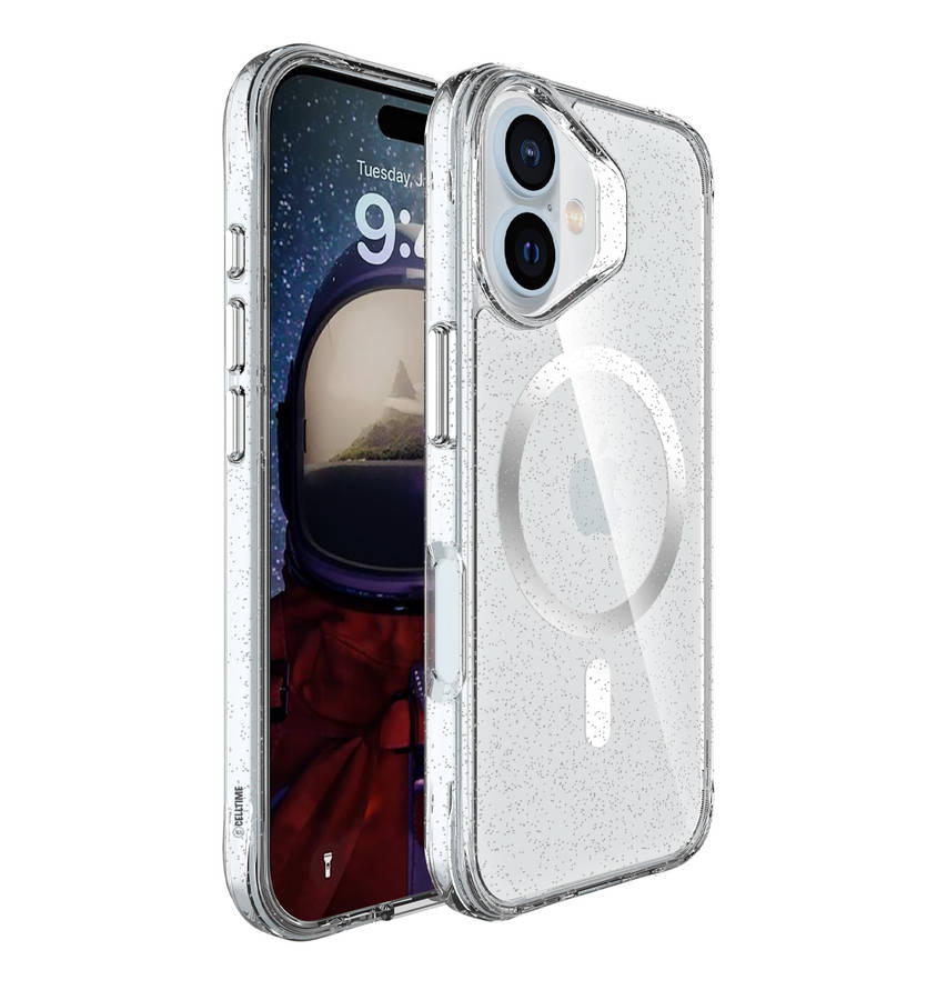 Pure Glitter MagSafe Cover for iPhone 16 / 16 Plus