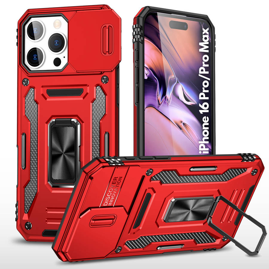 Kejiang Camshield Cover iPhone 16 Pro/ 16 Pro Max Shockproof Case