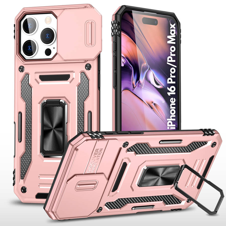 Kejiang Camshield Cover iPhone 16 Pro/ 16 Pro Max Shockproof Case