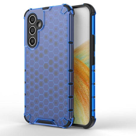 Galaxy A54 Shockproof Honeycomb Cover - Blue